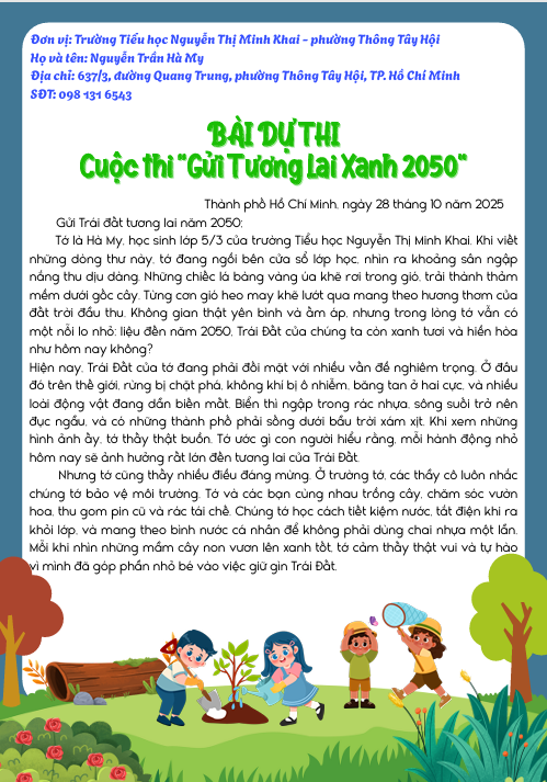 NGUYỄN TRẦN HÀ MY