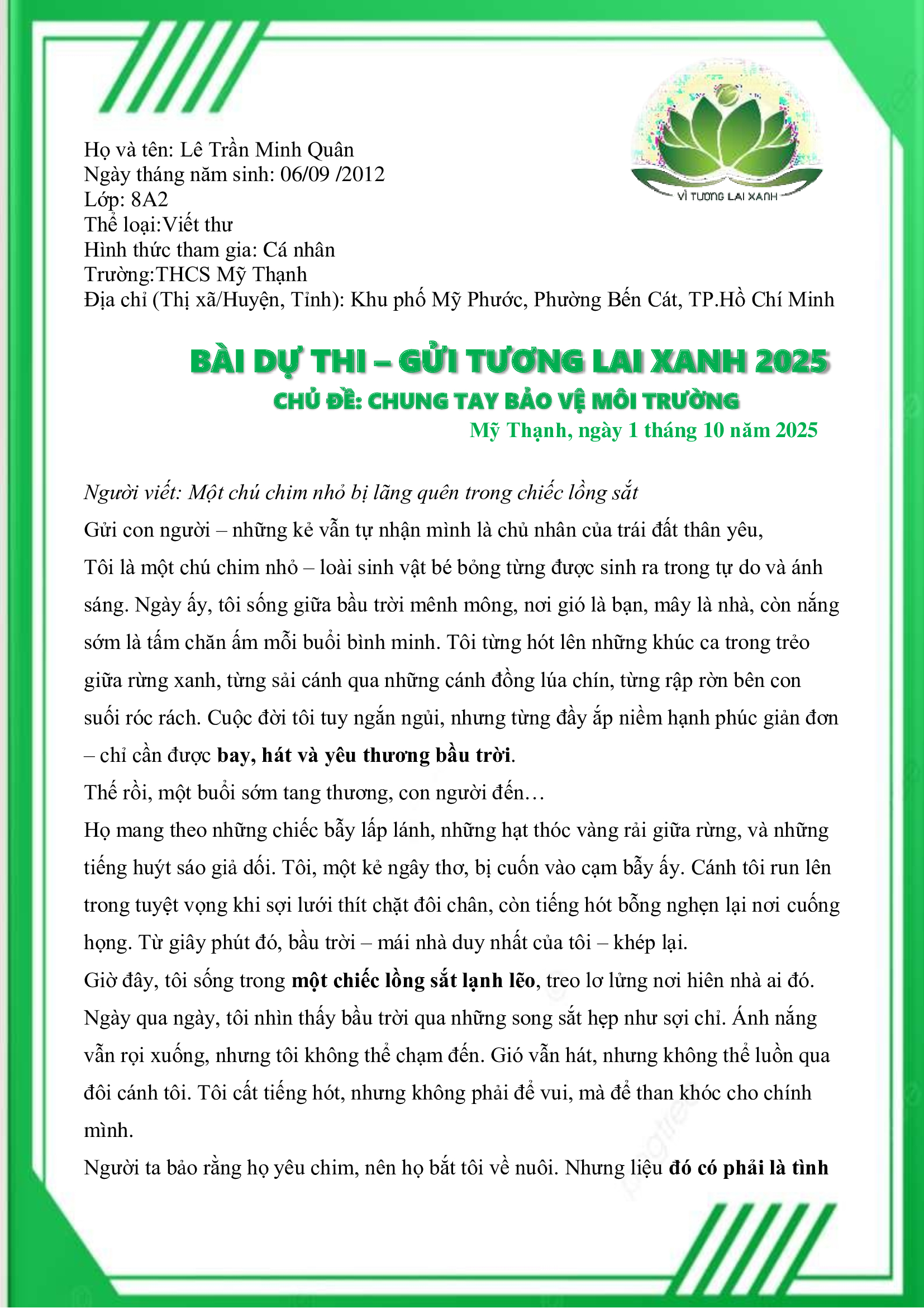Lê Trần Minh Quân