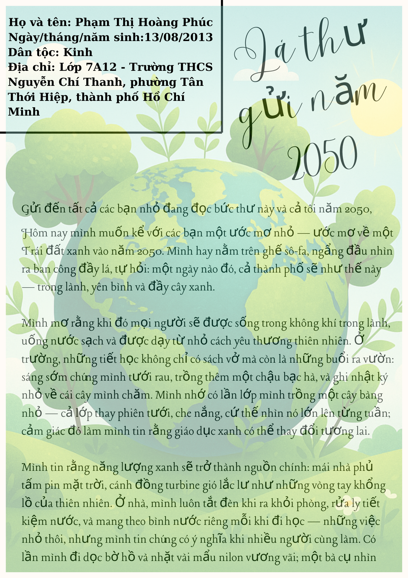 Phạm Thị Hoàng Phúc