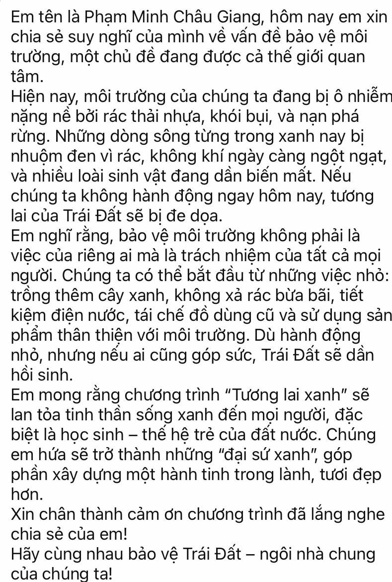 Phạm Minh Châu Giang