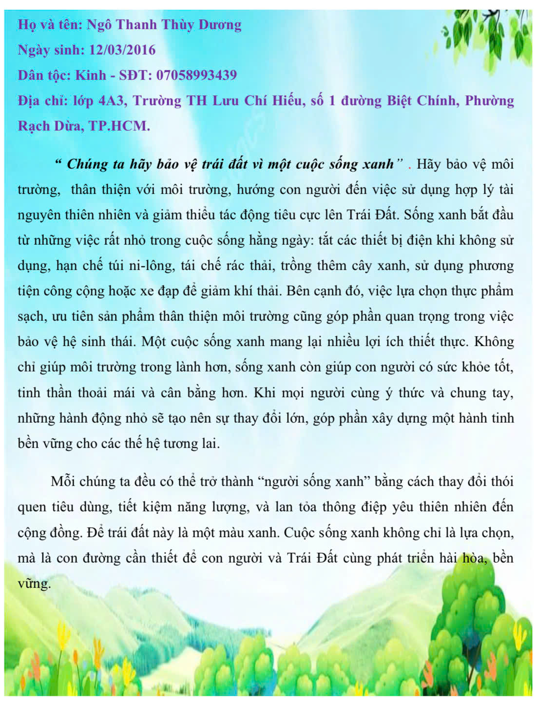 Ngô Thanh Thùy Dương