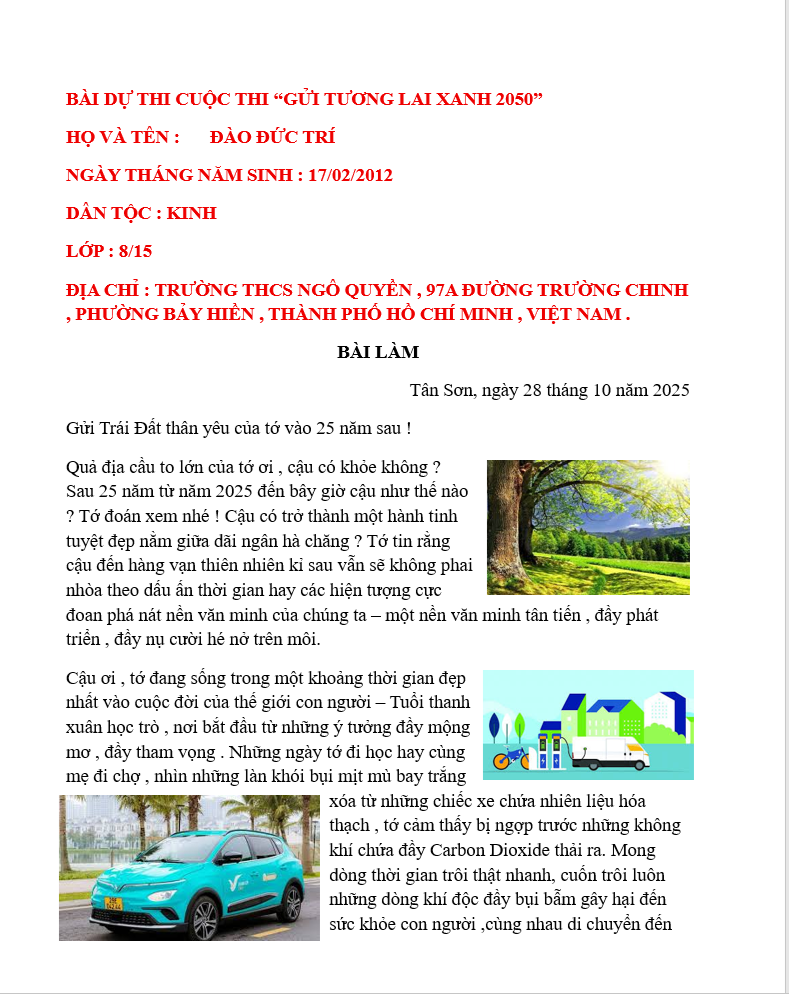 ĐÀO ĐỨC TRÍ