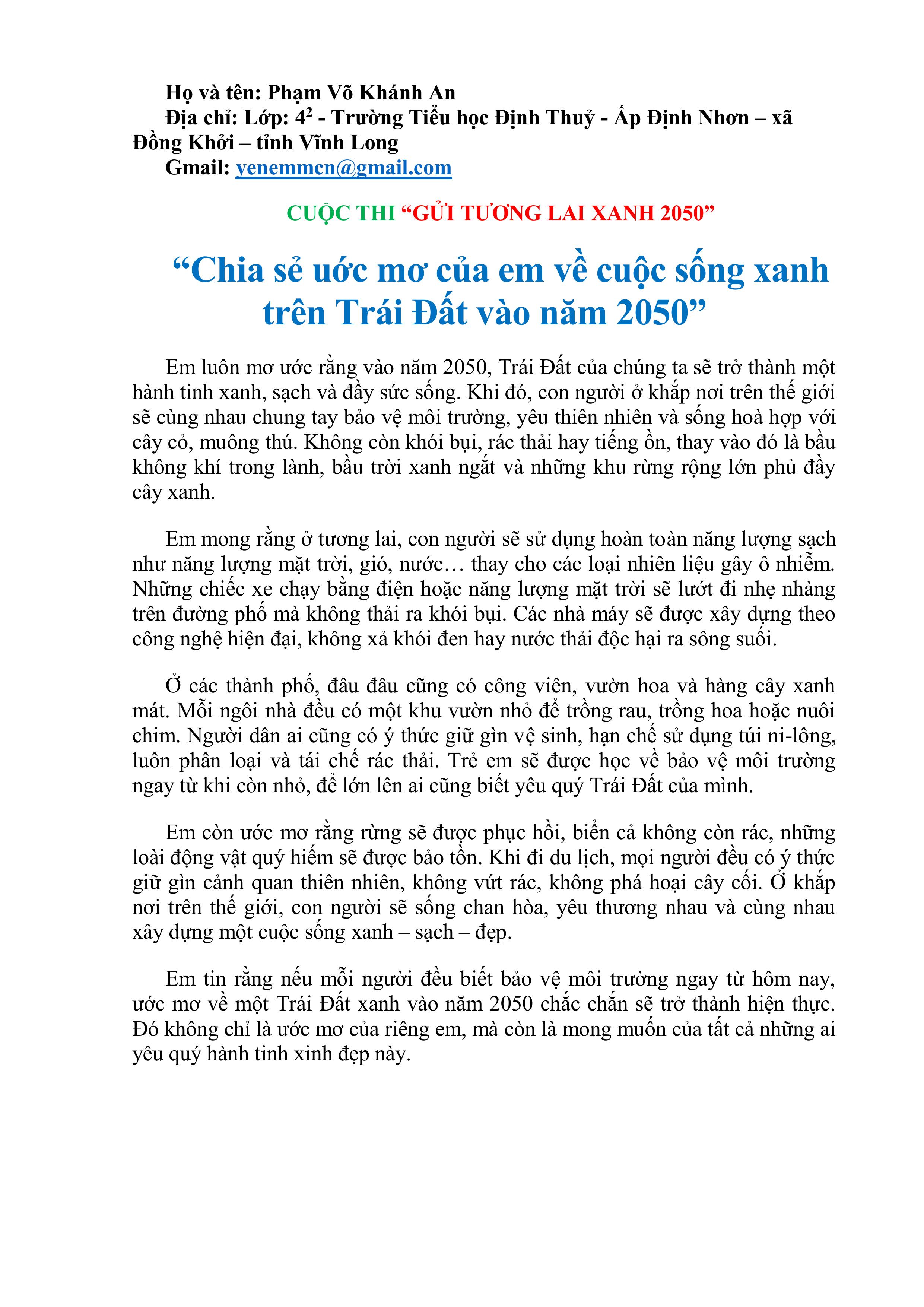 Phạm Võ Khánh An