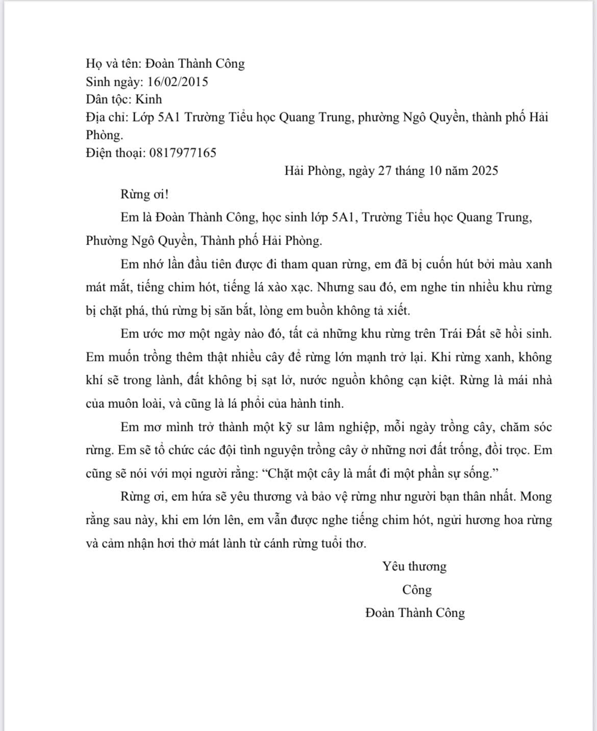 Đoàn Thành Công