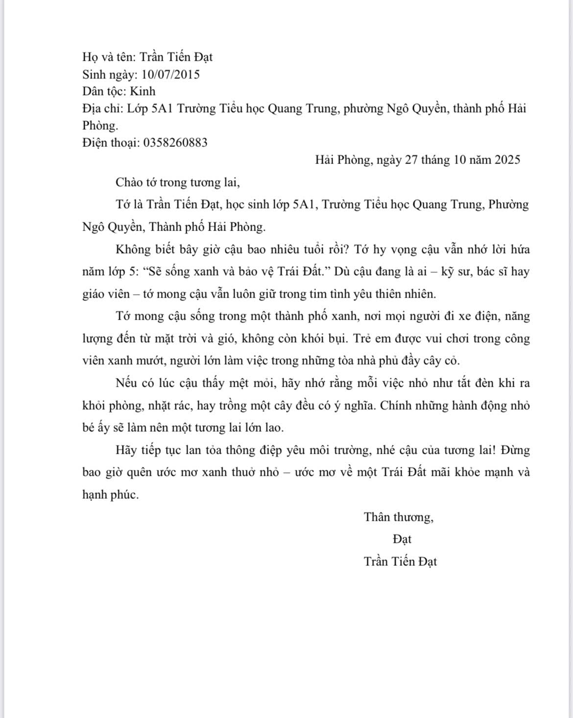 Trần Tiến Đạt