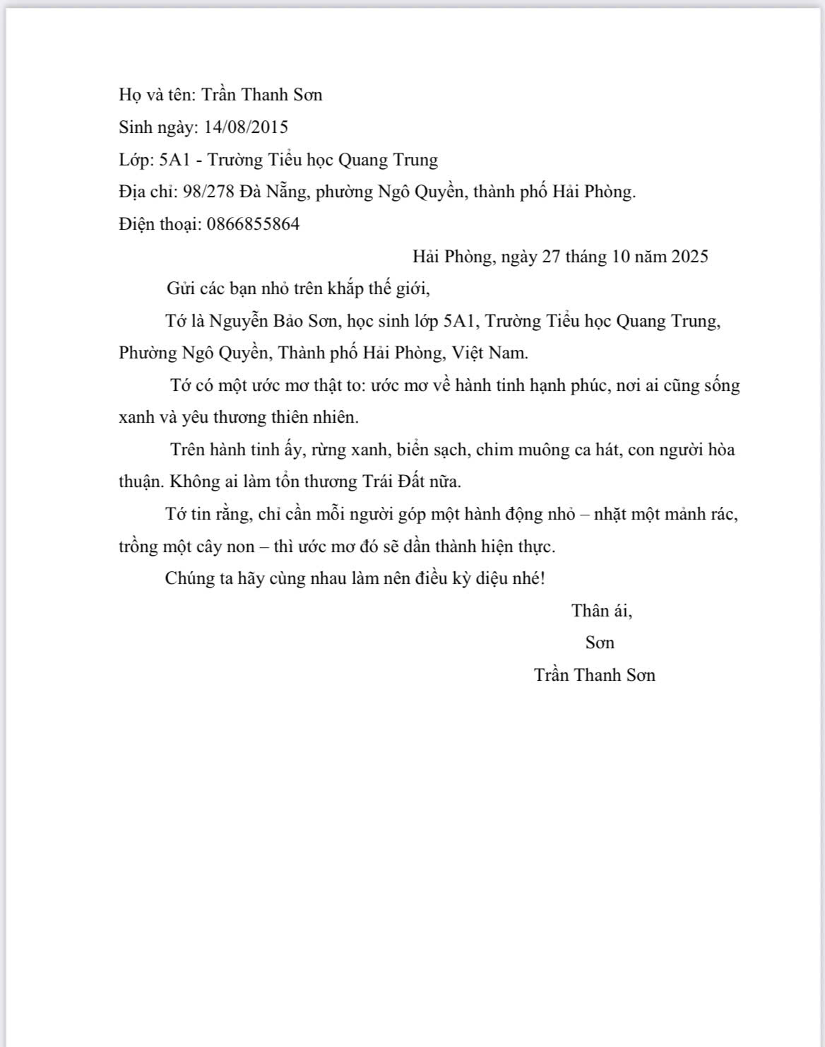 Trần Thanh Sơn