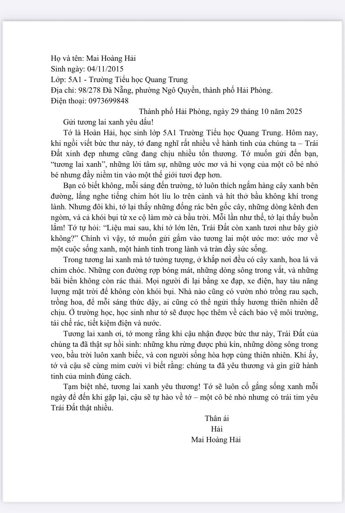 Mai Hoàng Hải