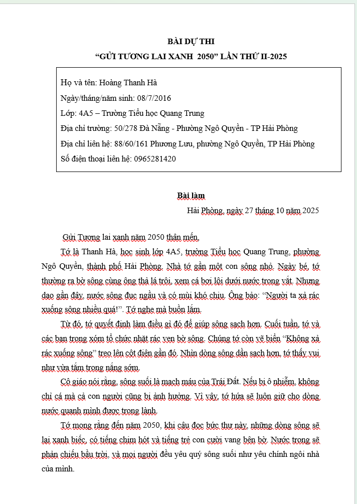 Hoàng Thanh Hà