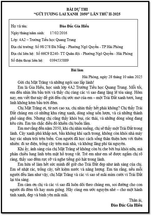 Đào Đắc Gia Hiếu