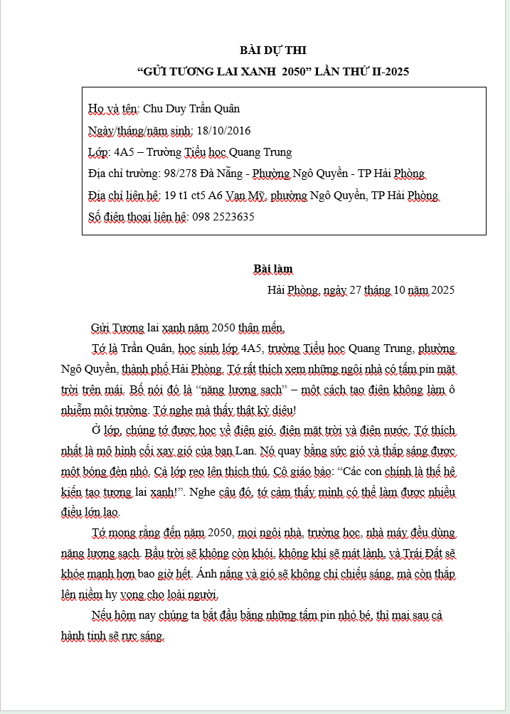 Chu Duy Trần Quân