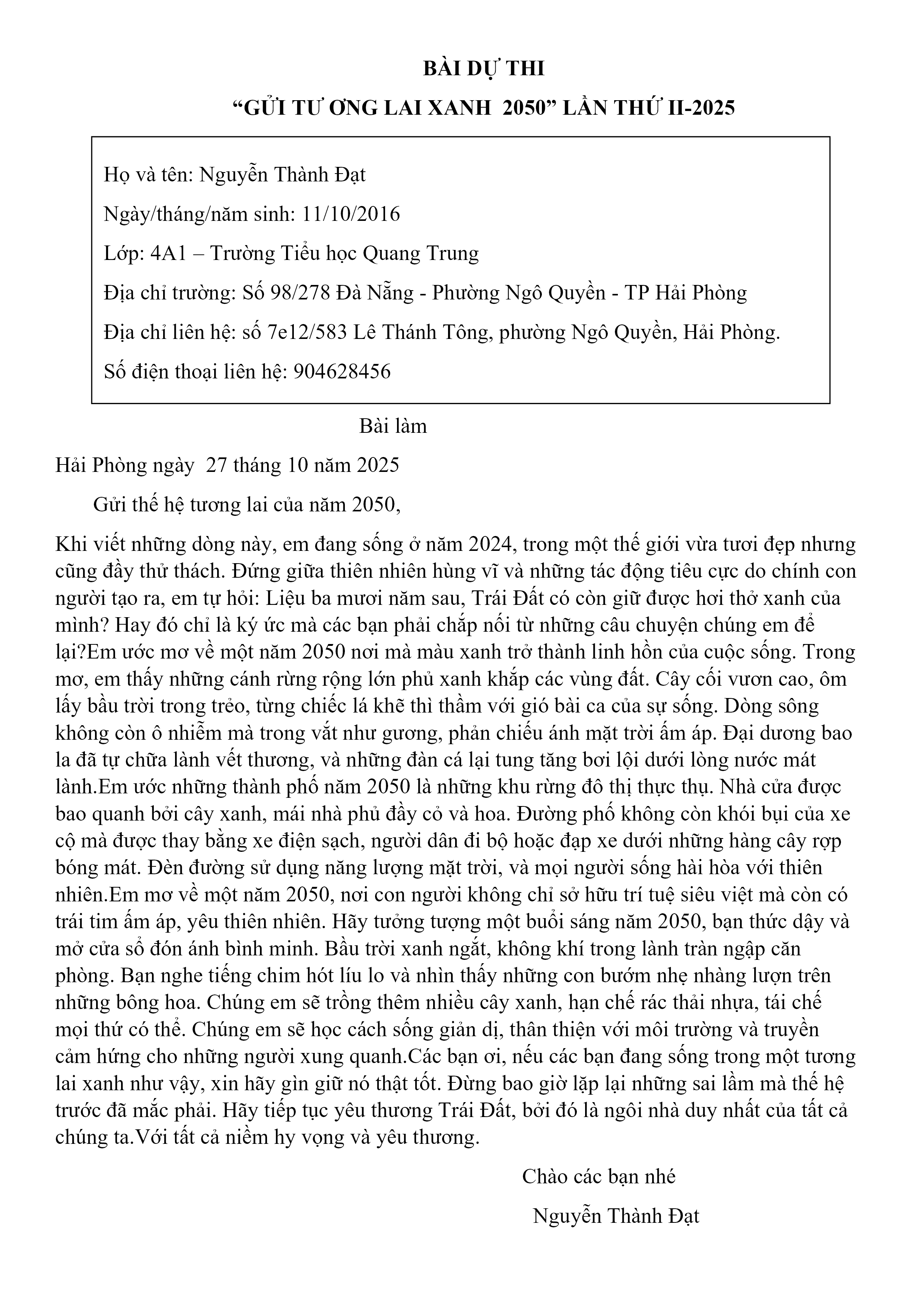 Nguyễn Thành Đạt