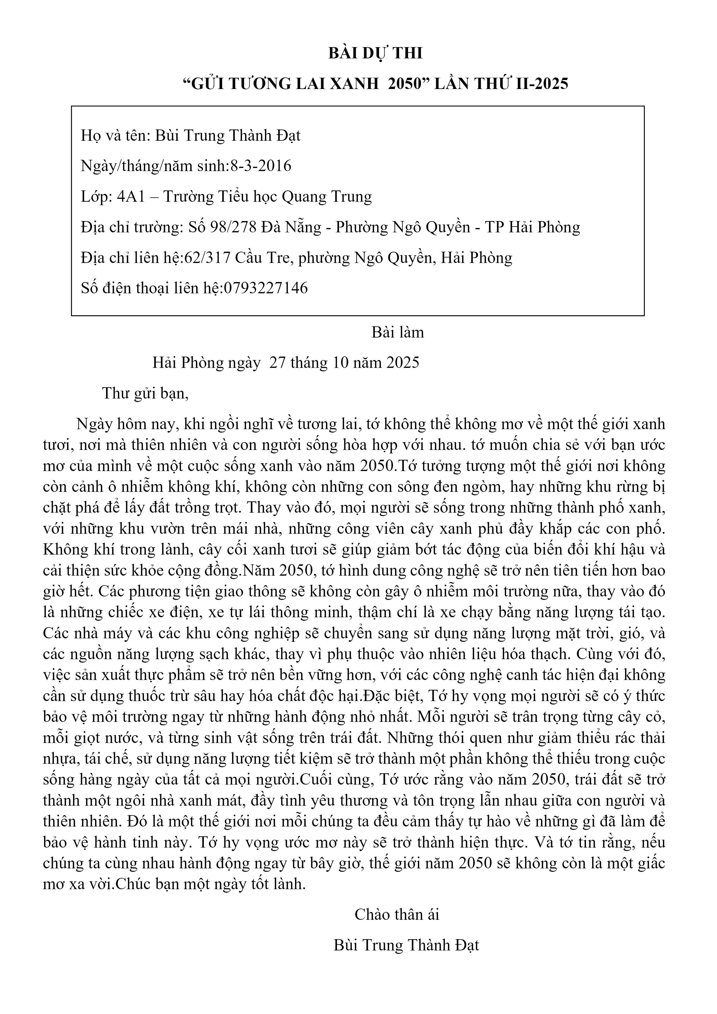 Bùi Trung Thành Đạt