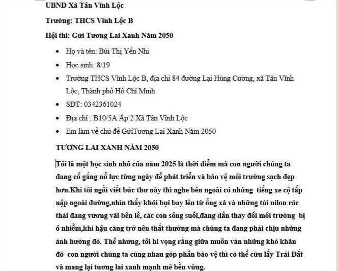 Bùi Thị Yến Nhi