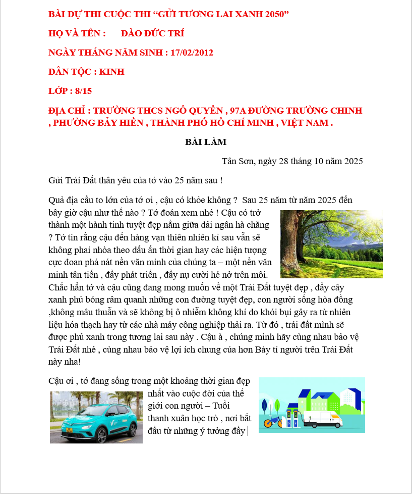 ĐÀO ĐỨC TRÍ