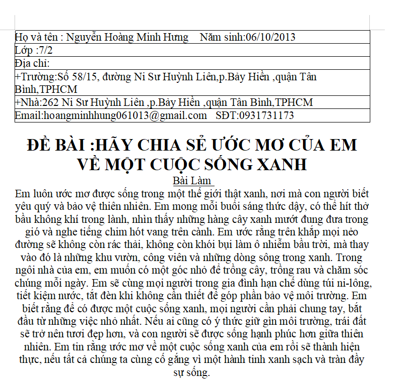 Hoàng Minh Hưng Nguyễn