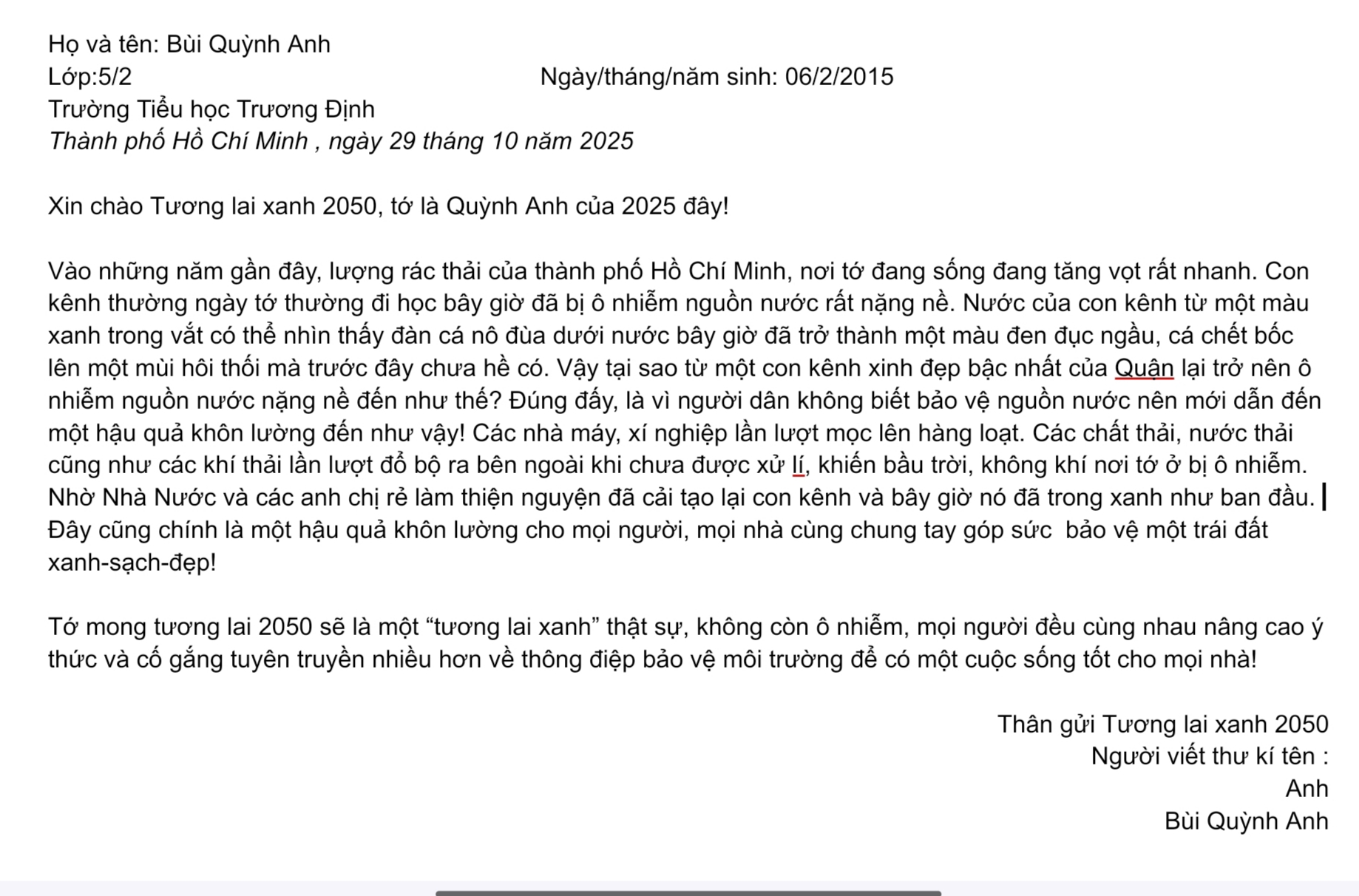 Bùi Quỳnh Anh