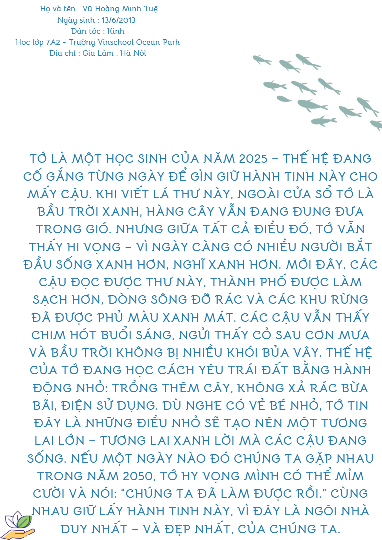 Vũ Hoàng Minh Tuệ