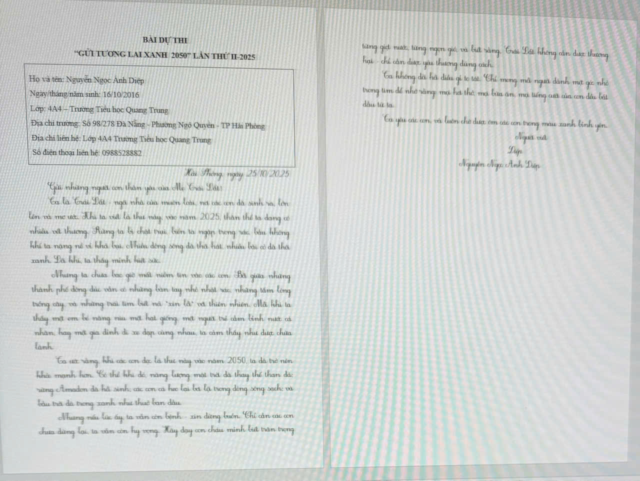 NGUYỄN NGỌC ÁNH DIỆP