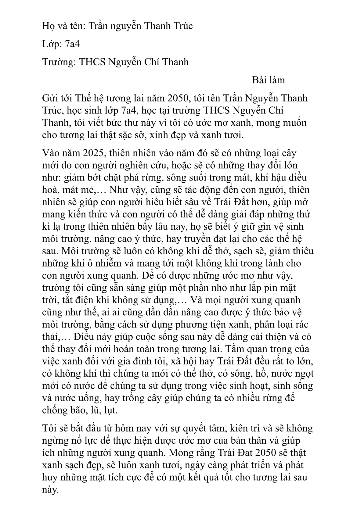 Trần Nguyễn Thanh Trúc