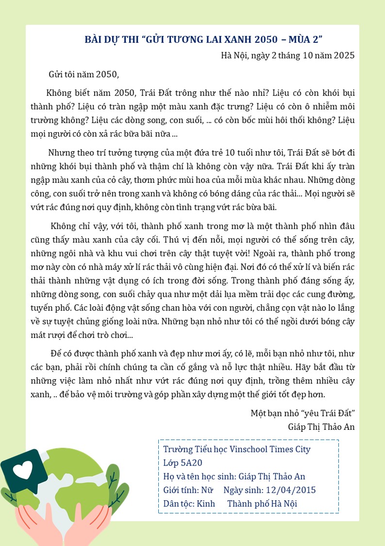 Giáp Thị Thảo An