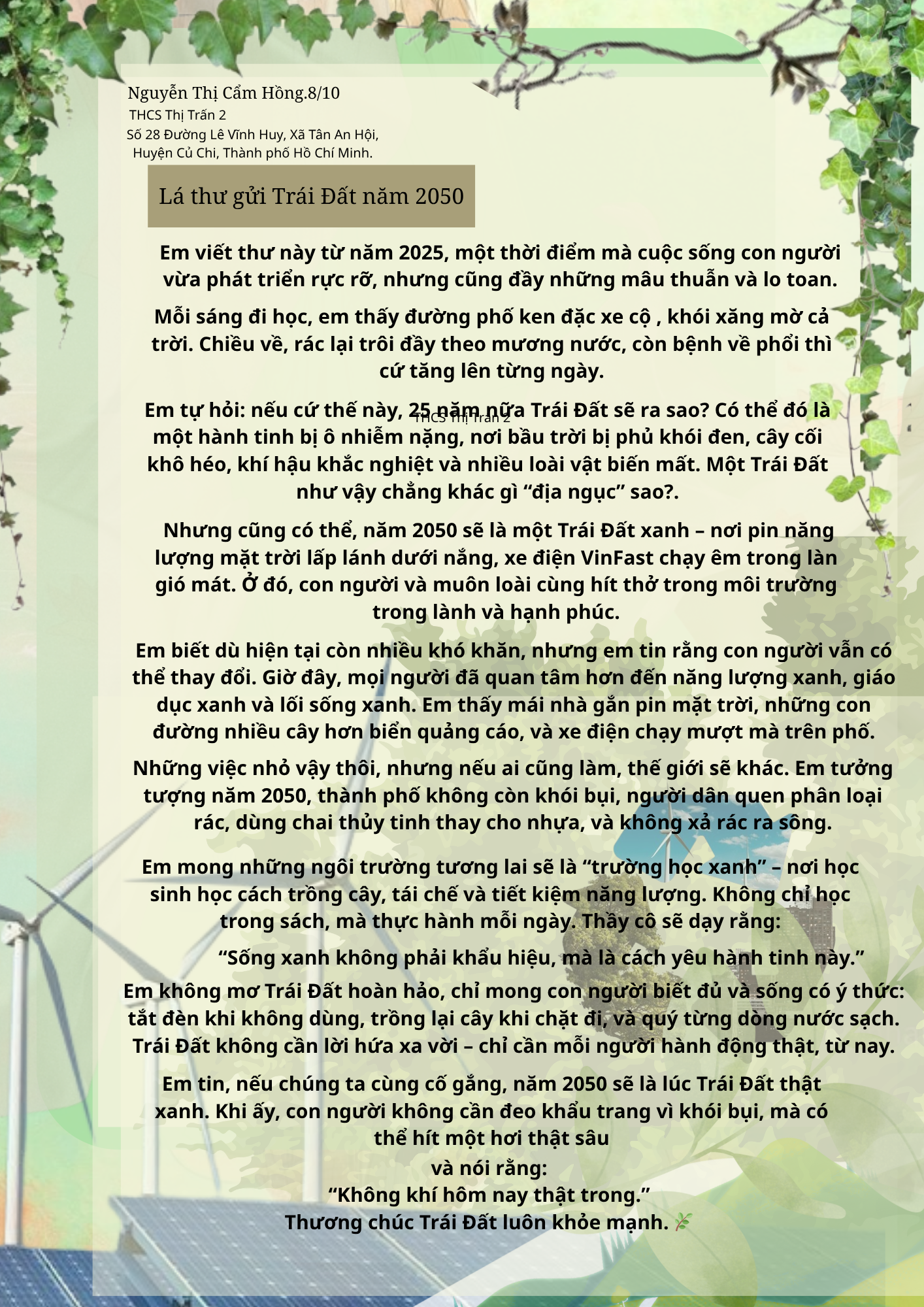 Nguyễn Thị Cẩm Hồng