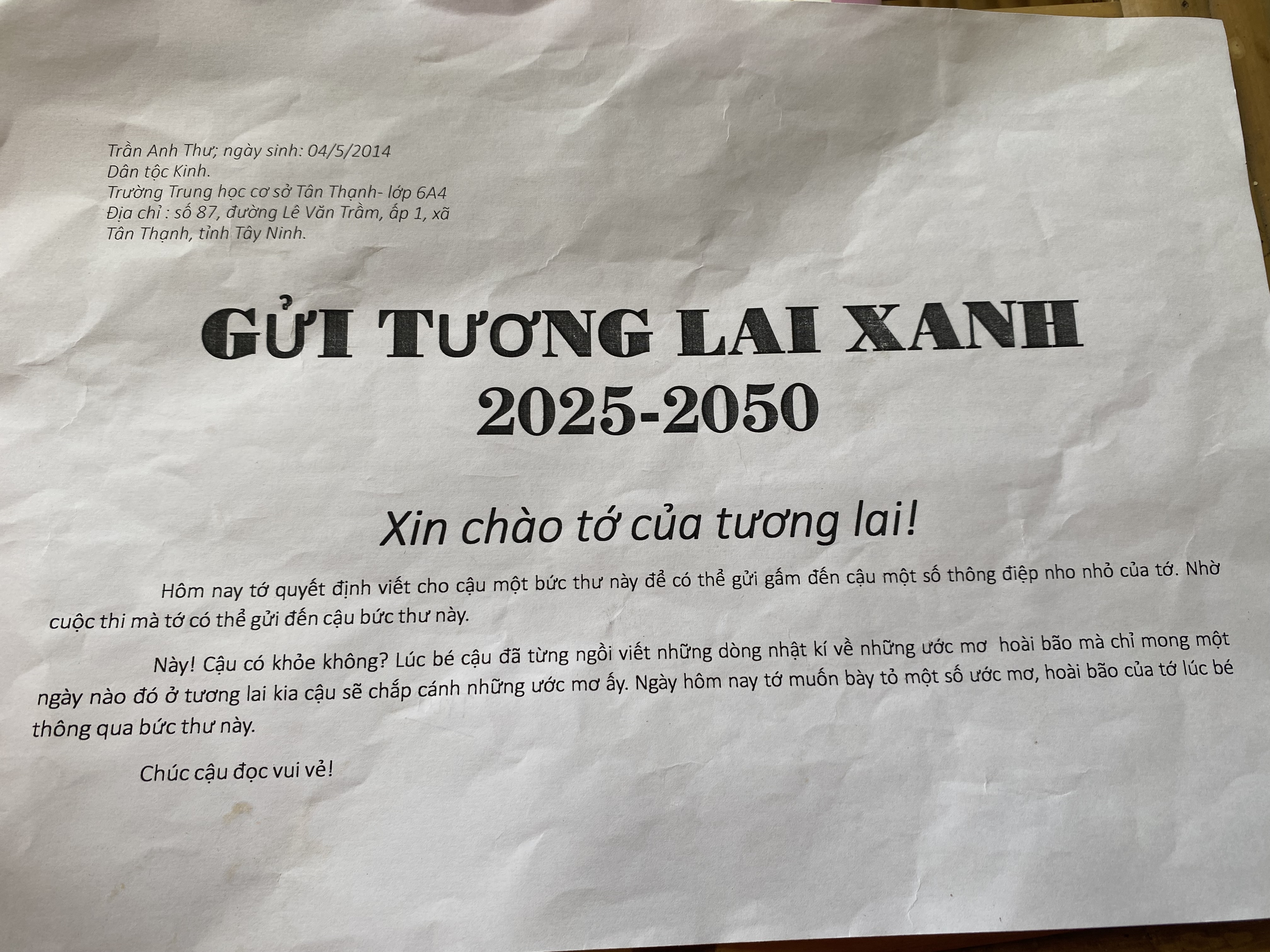 Trần Anh Thư