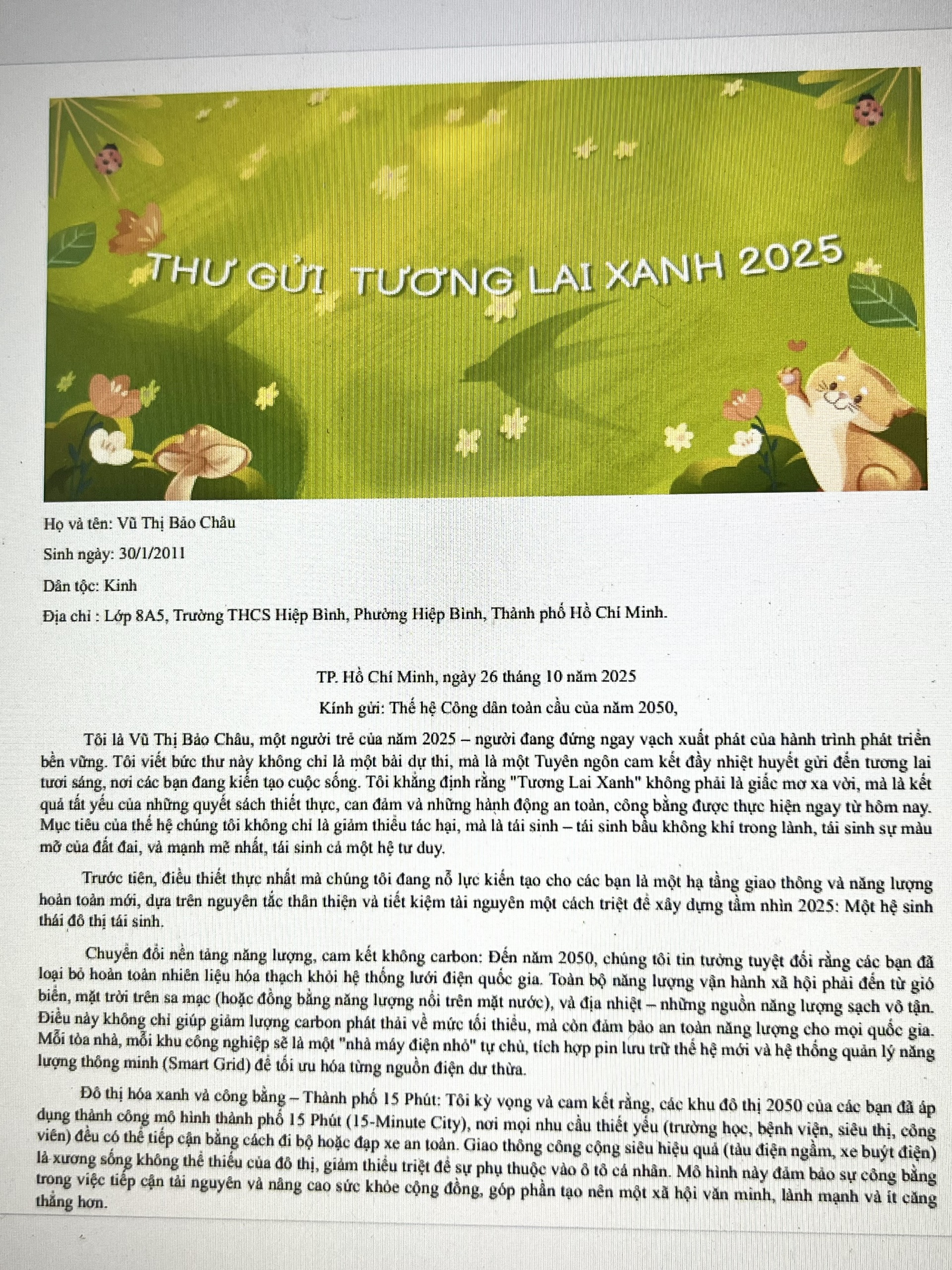 Vũ Thị Bảo Châu