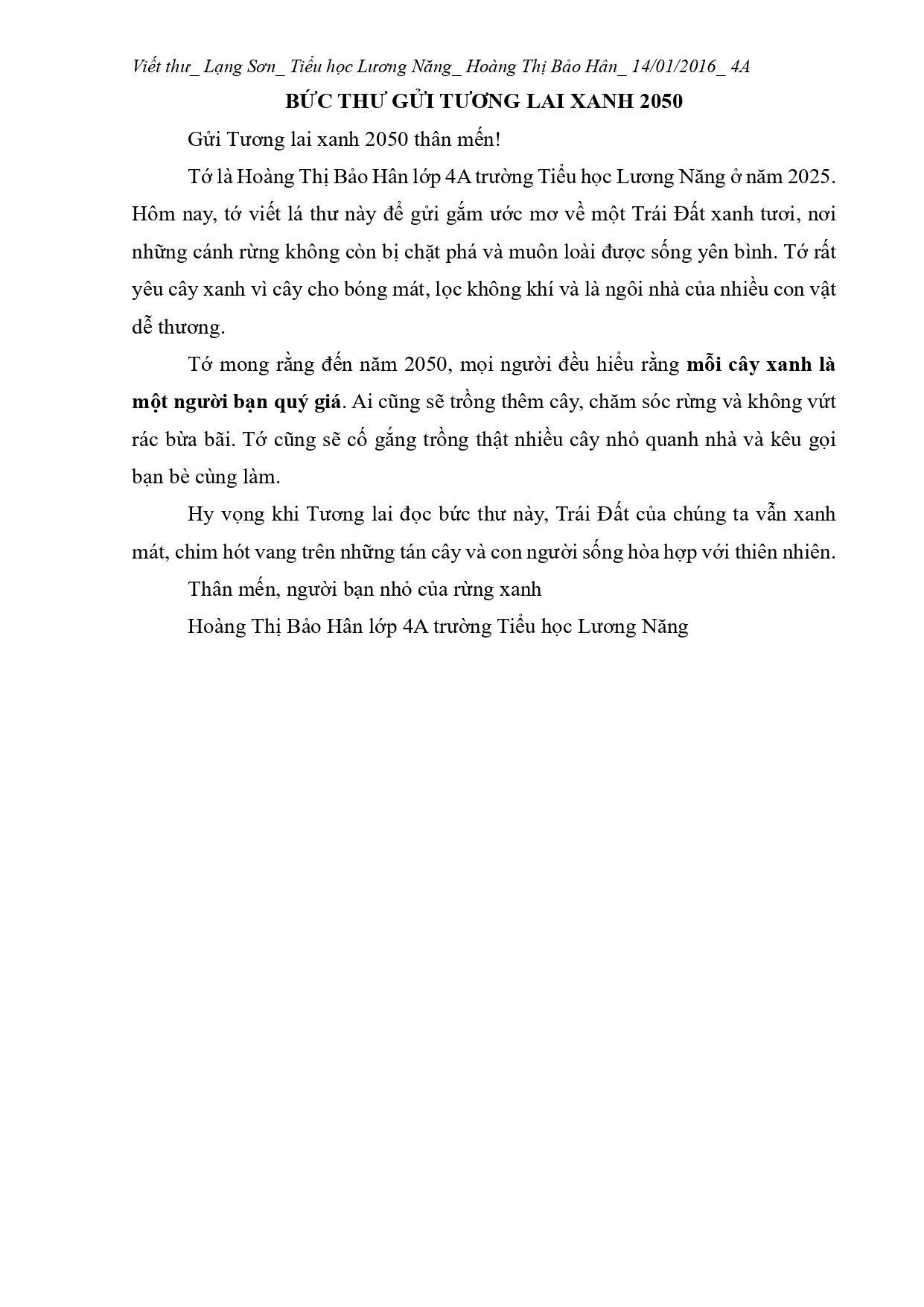 Hoàng Thị Bảo Hân