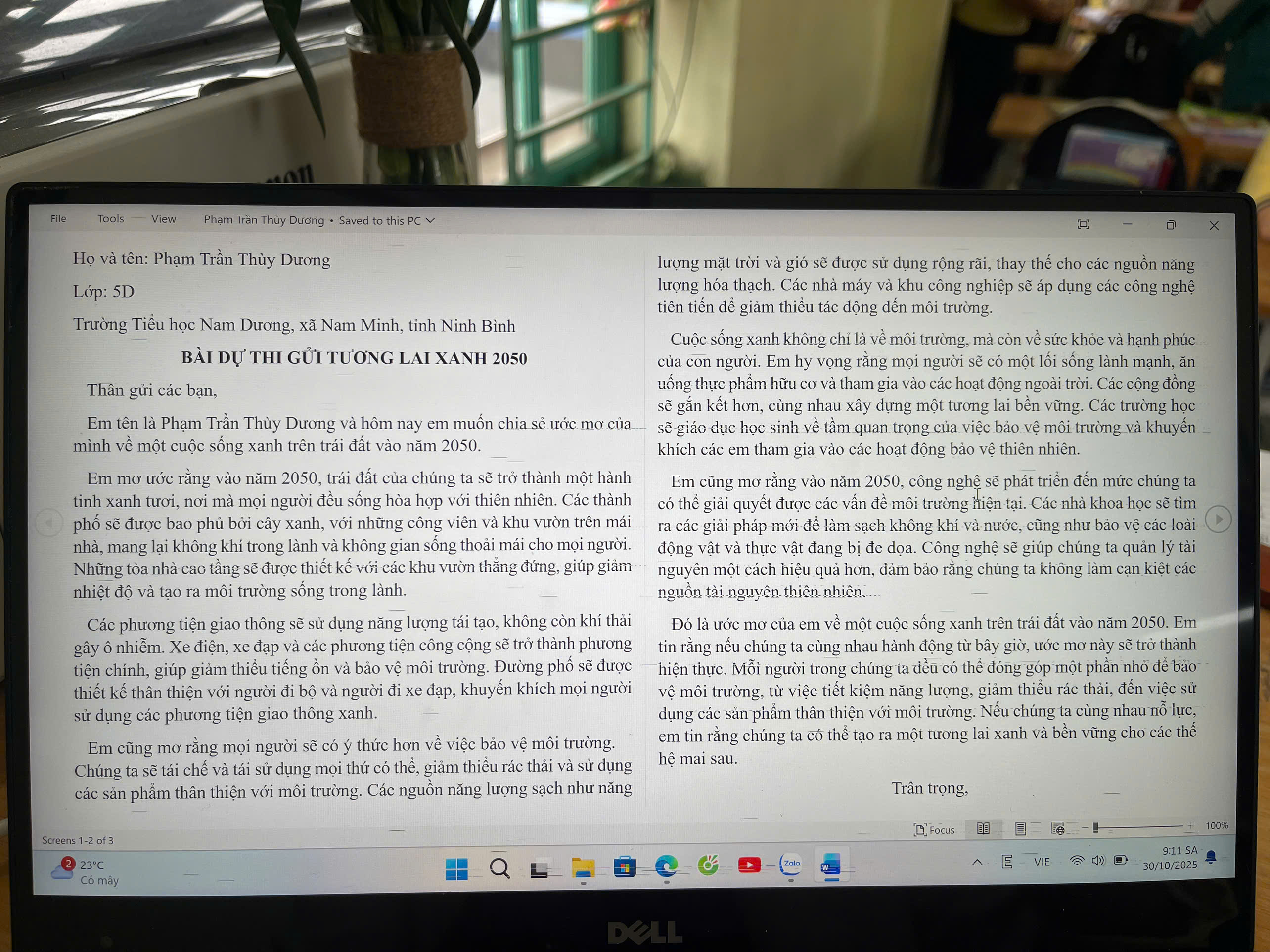 Phạm Trần Thùy Dương