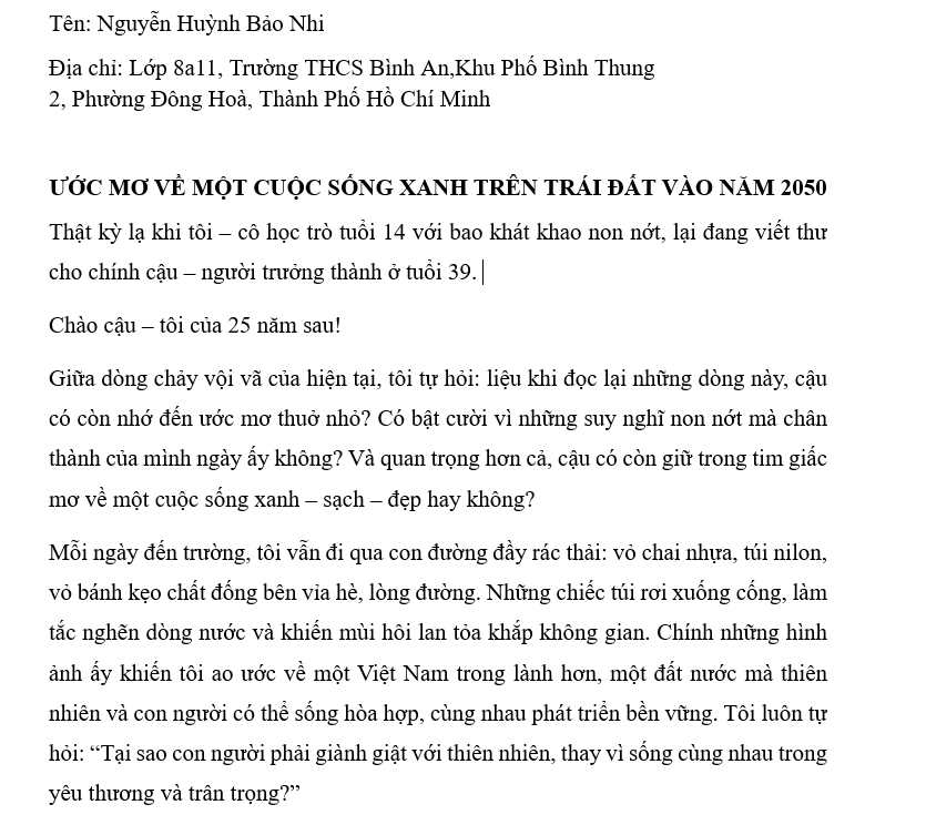 Nguyễn Huỳnh Bảo Nhi