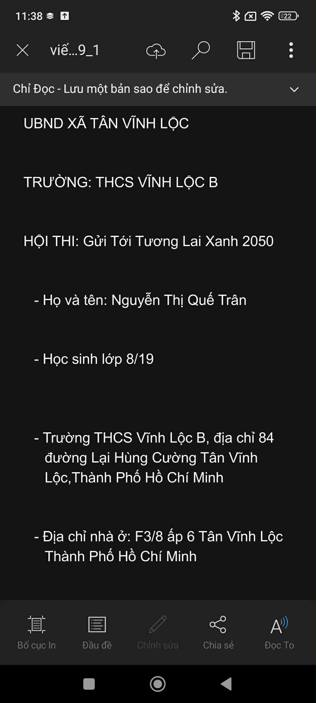 Nguyễn Thị Quế Trân