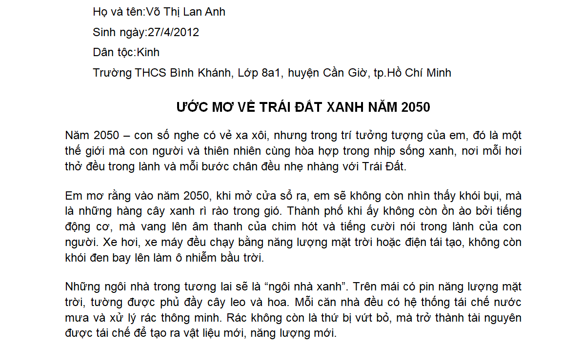 Võ Thị Lan Anh
