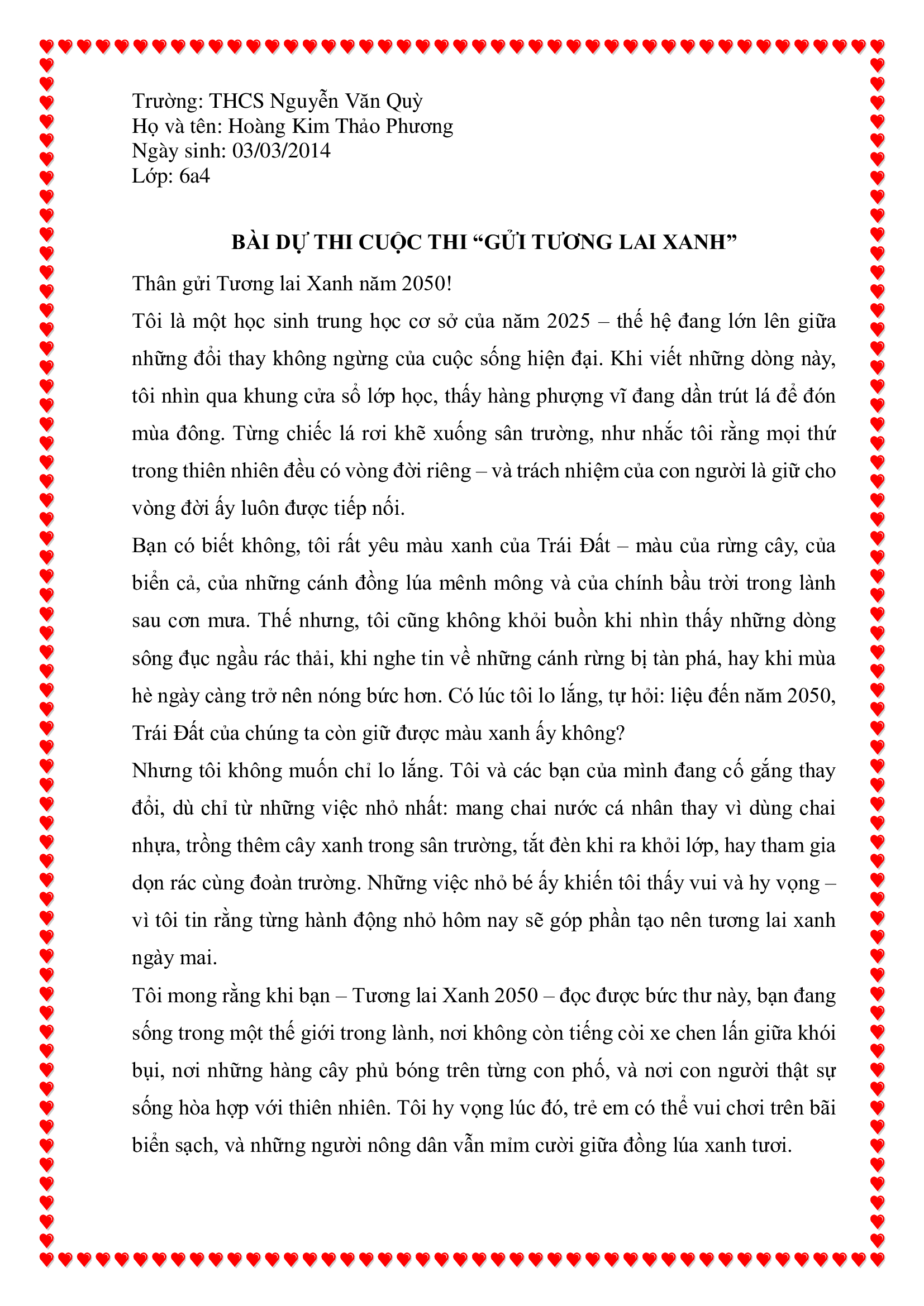 Hoàng Kim Thảo Phương