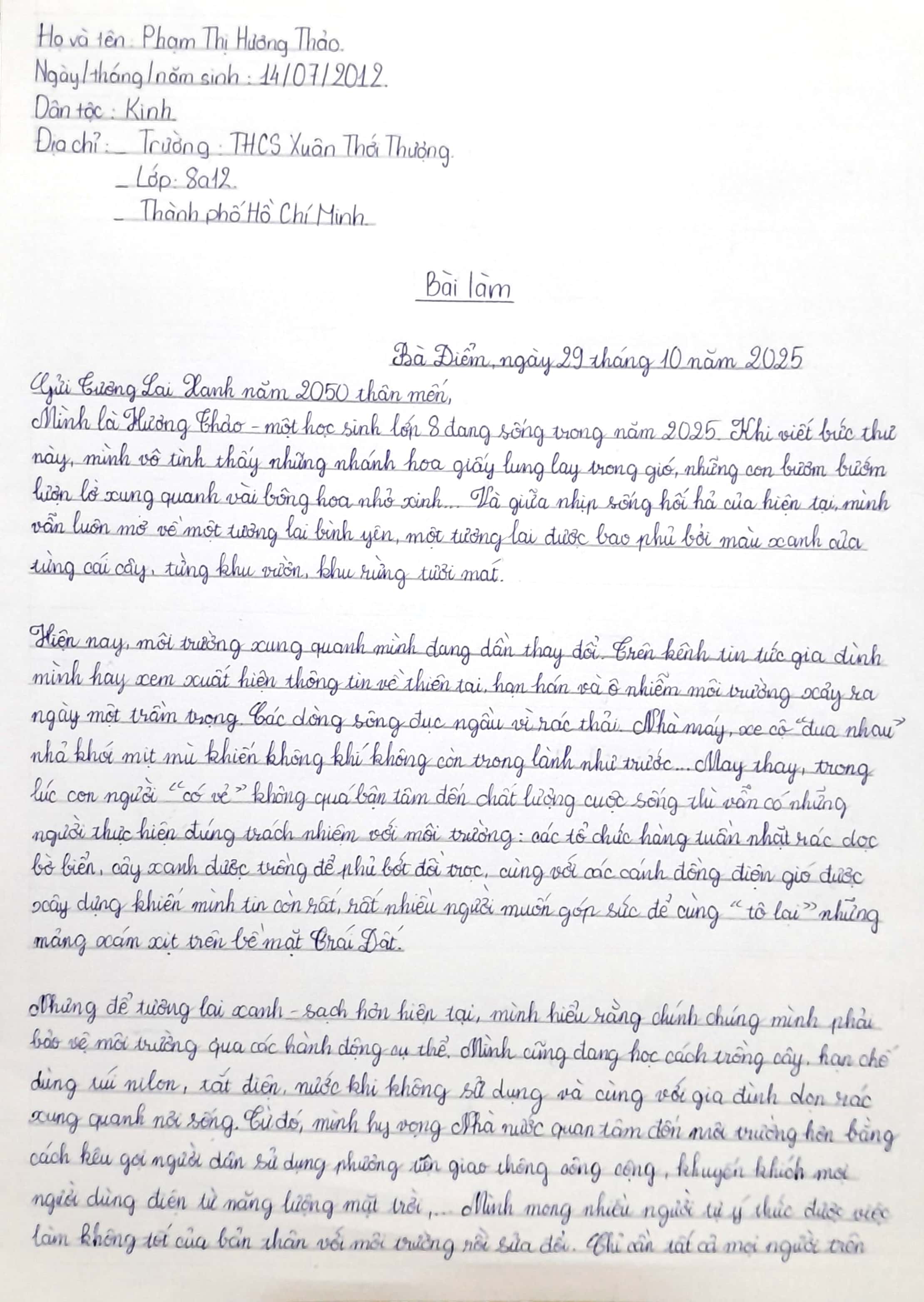 Phạm Thị Hương Thảo