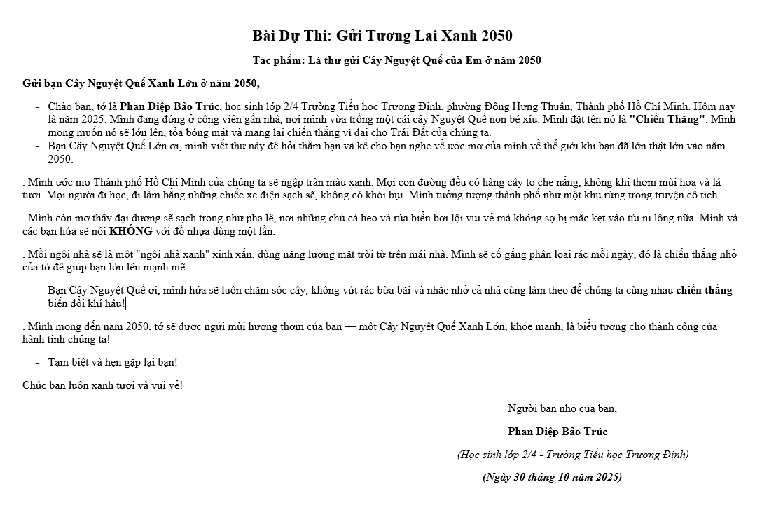 PHAN DIỆP BẢO TRÚC