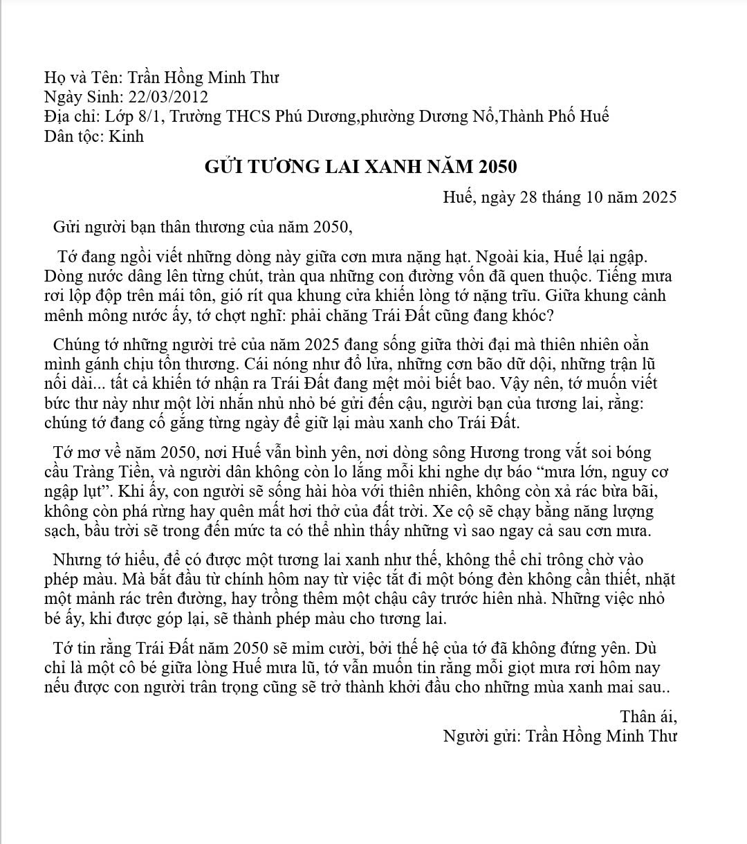 Trần Hồng Minh Thư
