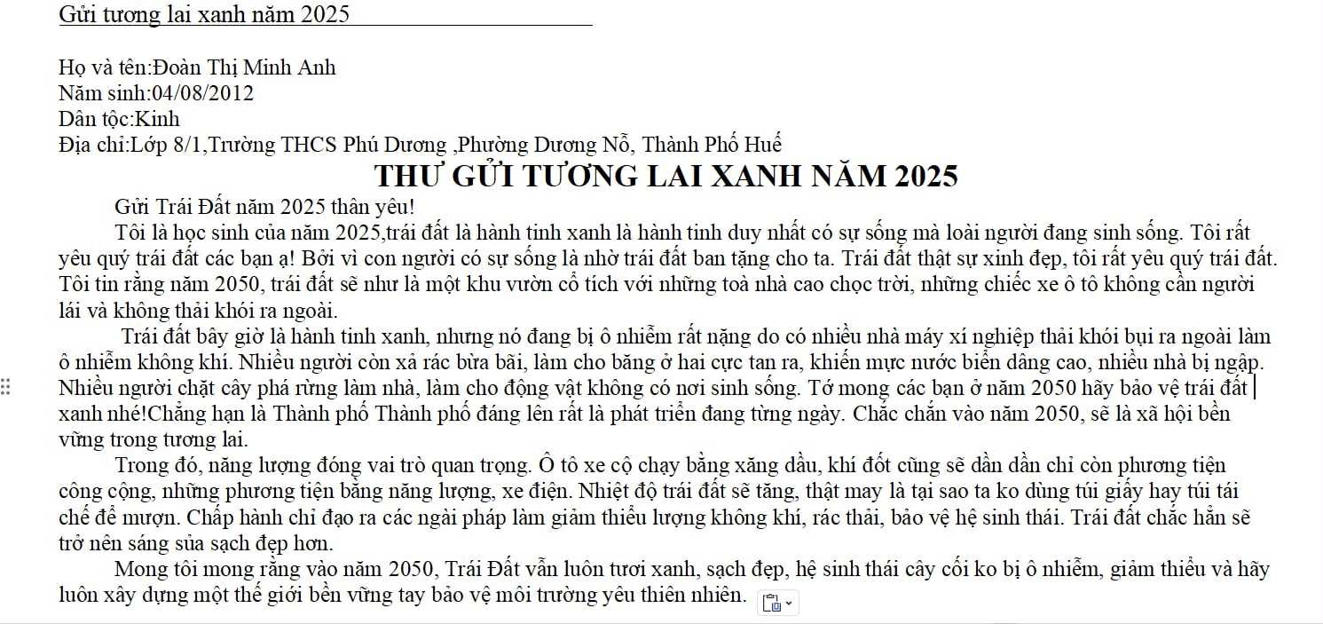 Đoàn Thị Minh Anh