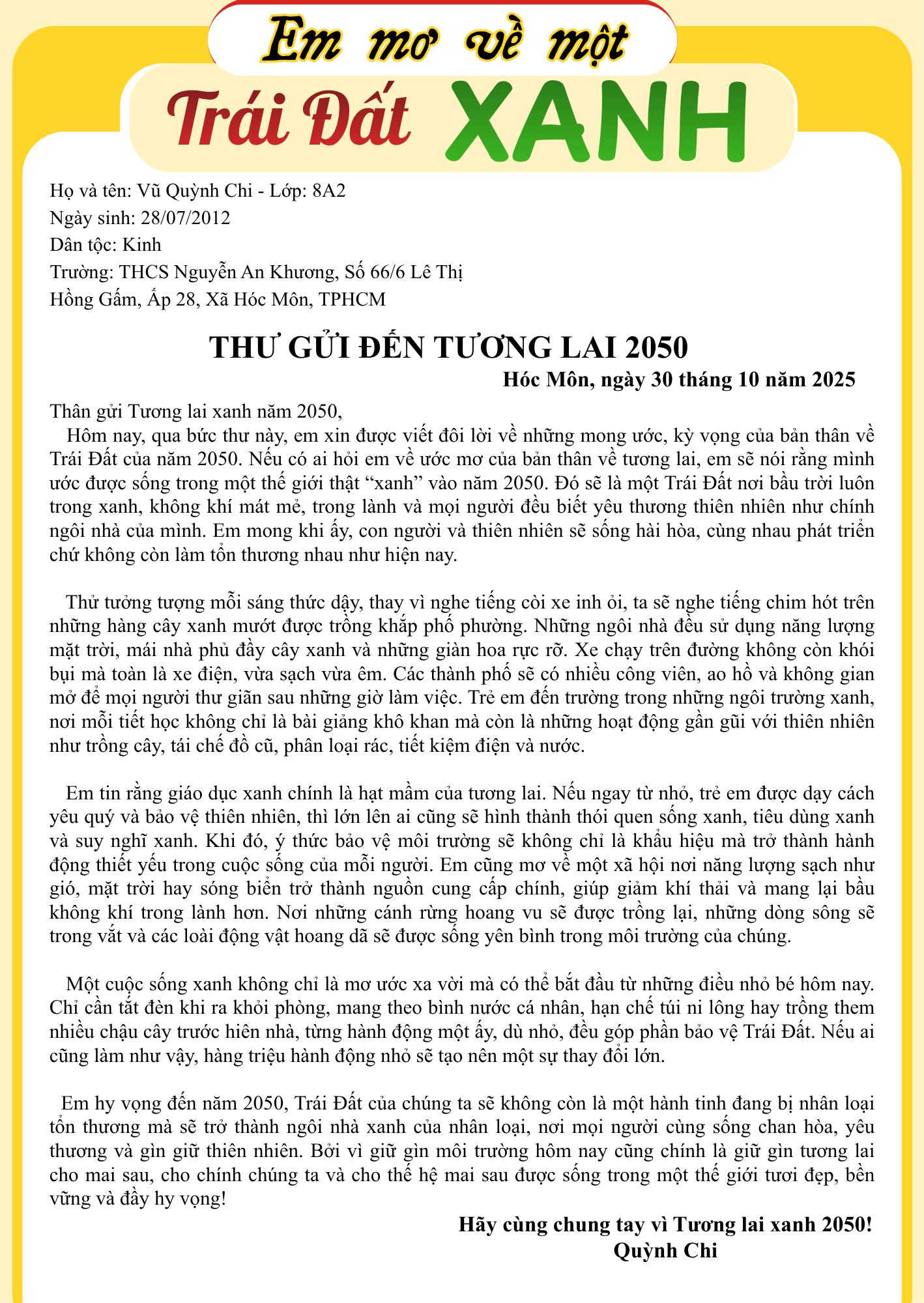 Vũ Quỳnh Chi