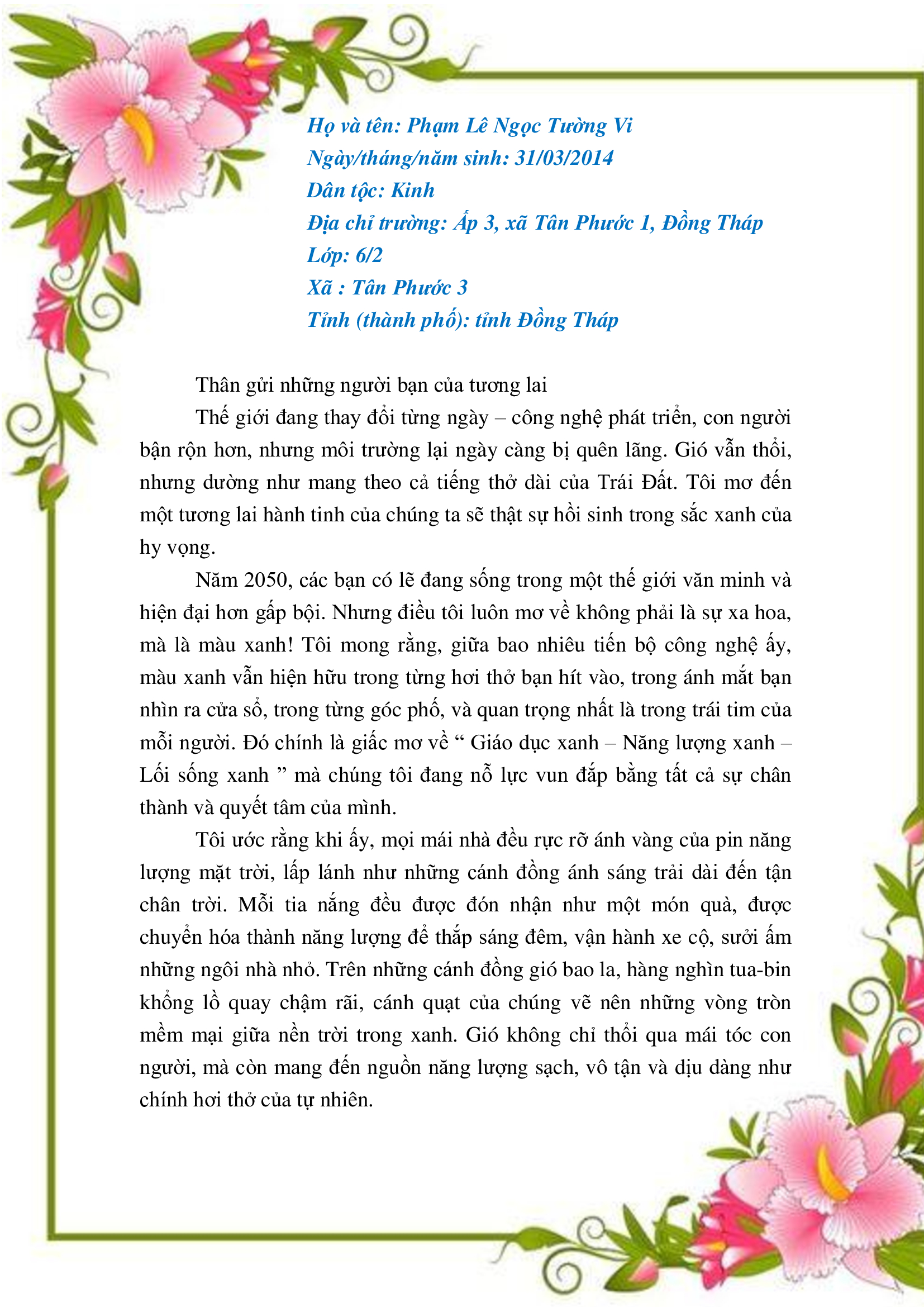 Phạm Lê Ngọc Tường Vi
