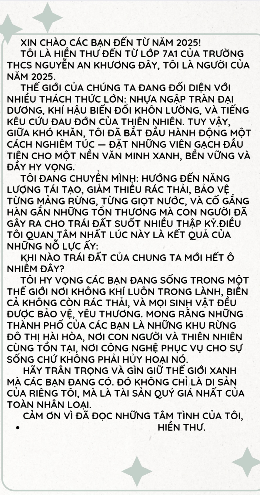 Lê Thị Hiền Thư
