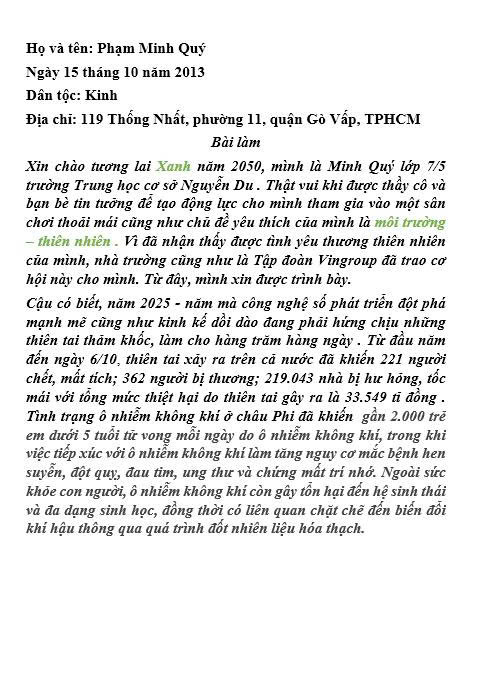 Phạm Minh Quý