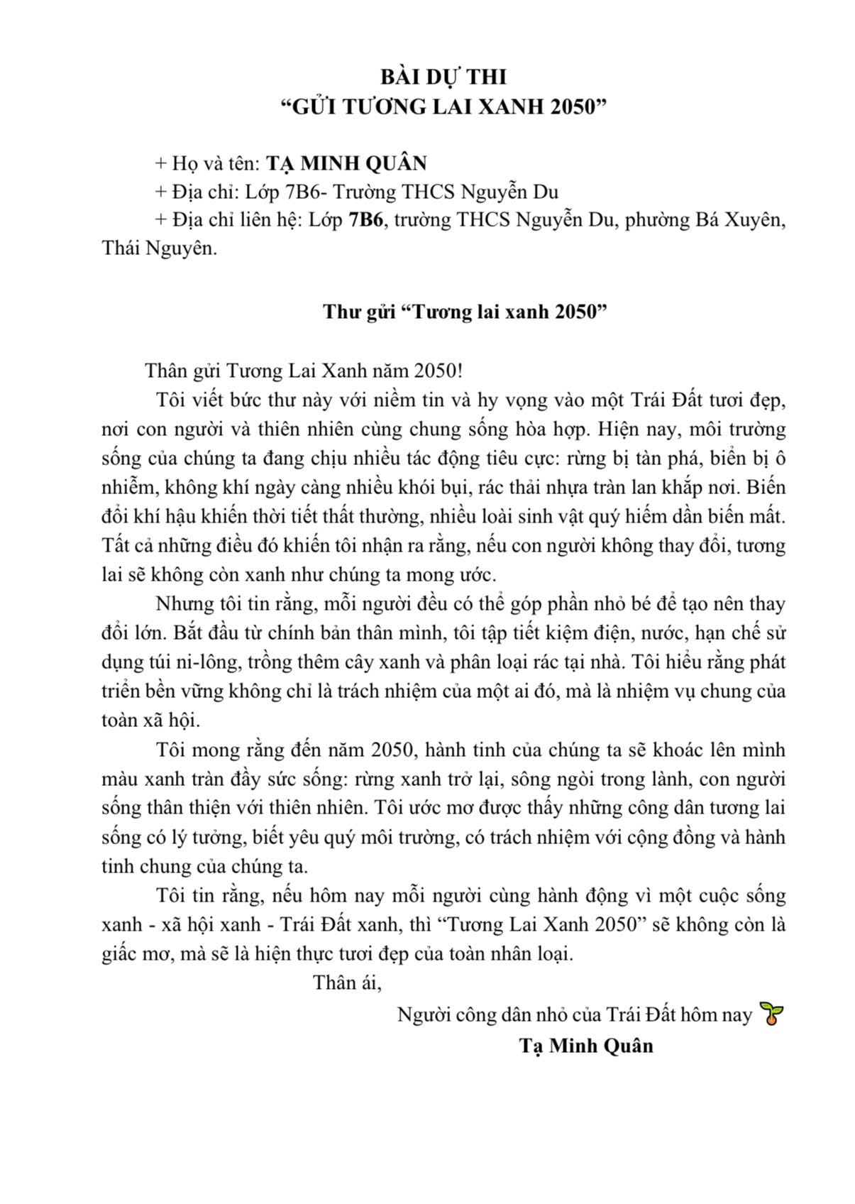 TẠ MINH QUÂN