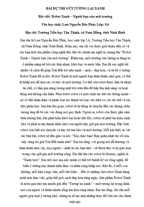Lưu Nguyễn Bảo Phúc