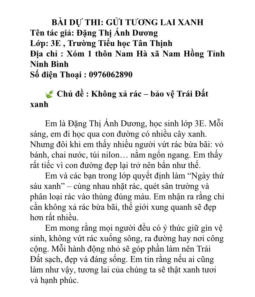 Đặng Thị Ánh Dương