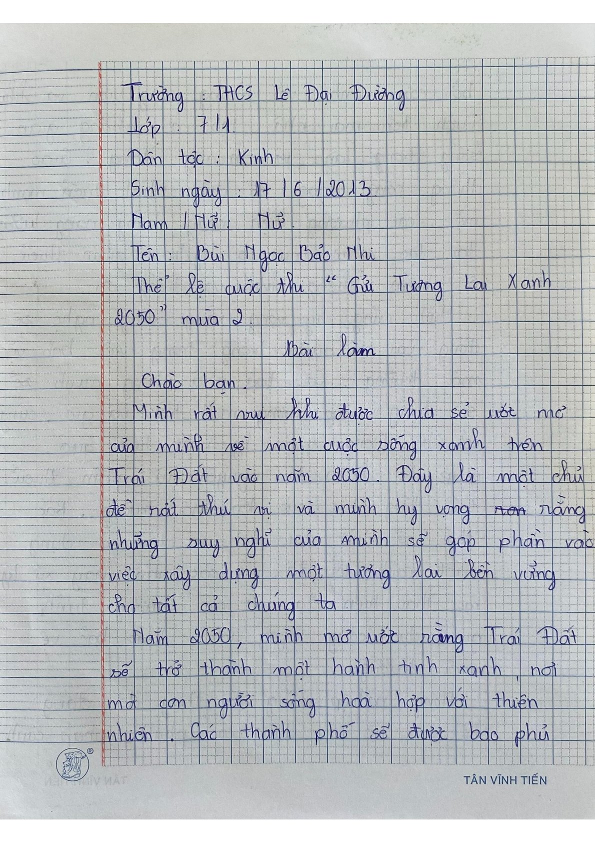 Bùi Ngọc Bảo Nhi