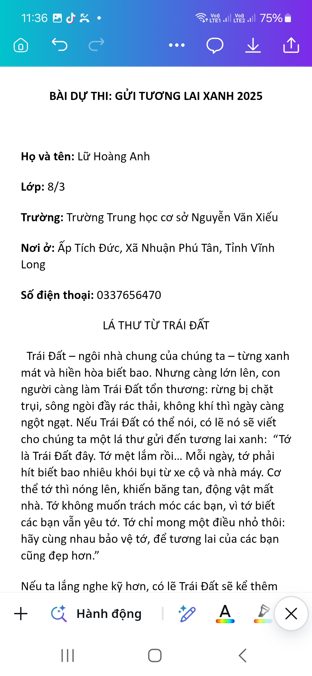 Hoàng Anh Lữ