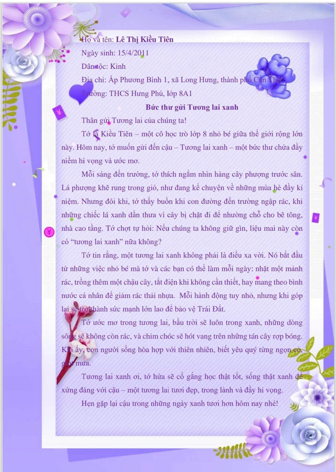 Lê Thị Kiều Tiên