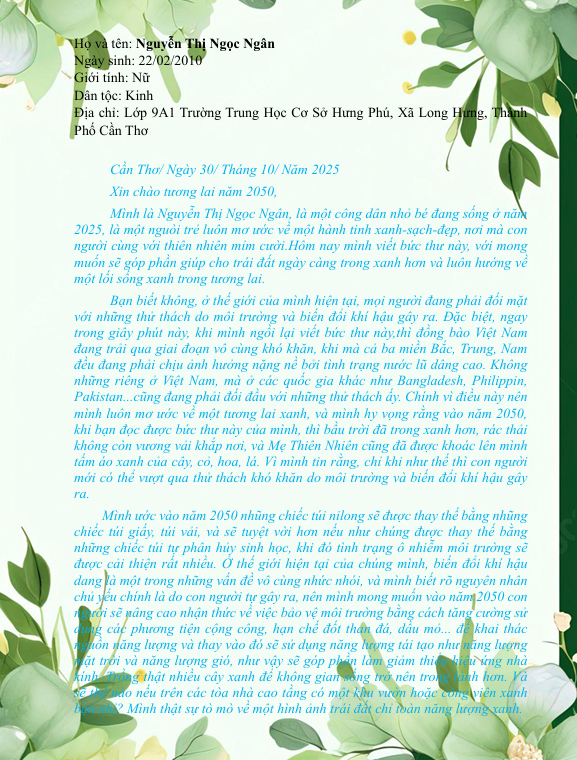 Nguyễn Thị Ngọc Ngân