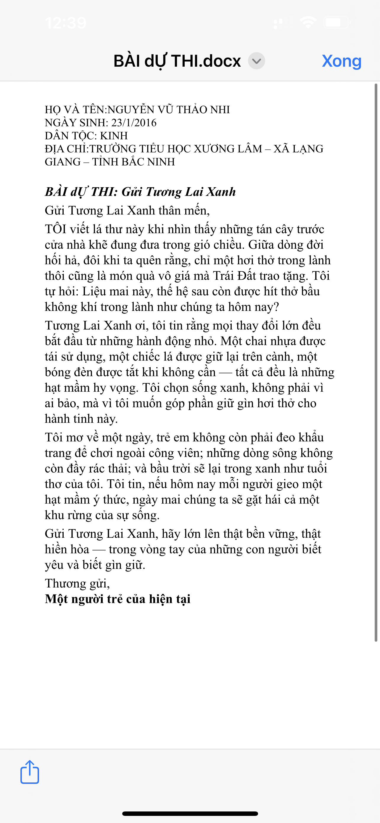 Nguyễn vũ thảo nhi