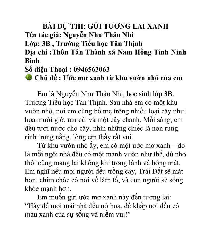 Nguyễn Như Thảo Nhi